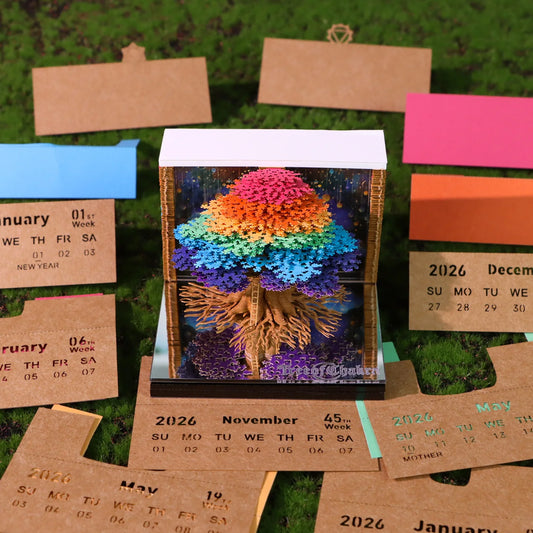 Calendar3D 2026 |  Chakra Tree